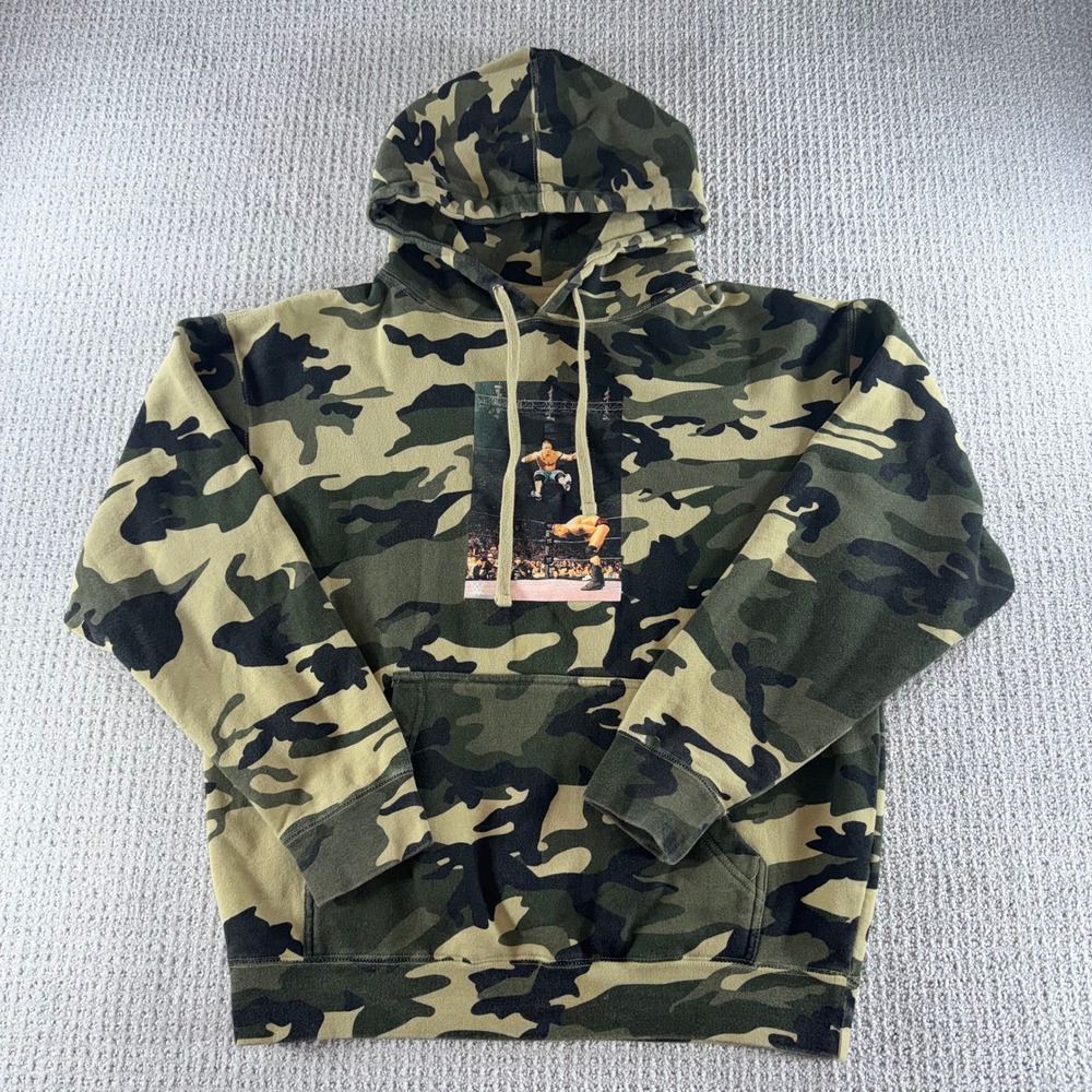 Anti Social Social Club x WWE John Cena Camo Hoodie Mens Medium You Cant See Me